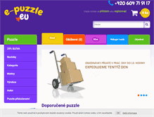 Tablet Screenshot of e-puzzle.eu